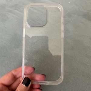 Clear otterbox sparkle iPhone 14 pro case